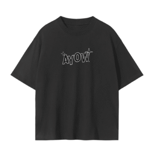 AYOW DESORDER BLACK T-Shirt - 230 GSM